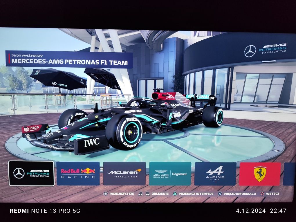 Gra Formuła 1 - F1 2021 na PS4 PlayStation 4 i 5