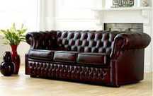 kanapa Chesterfield Windsor -Skora naturalna