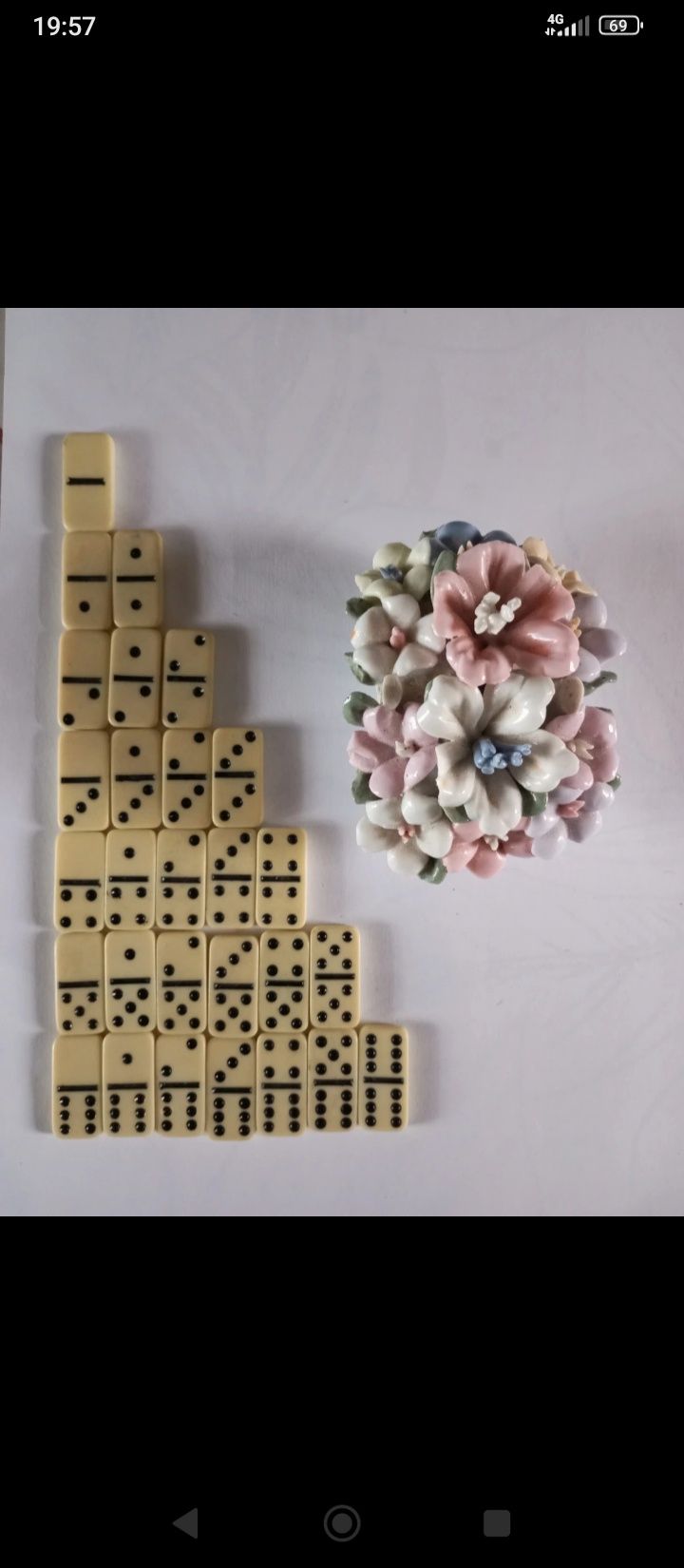 Mini dominó clássico