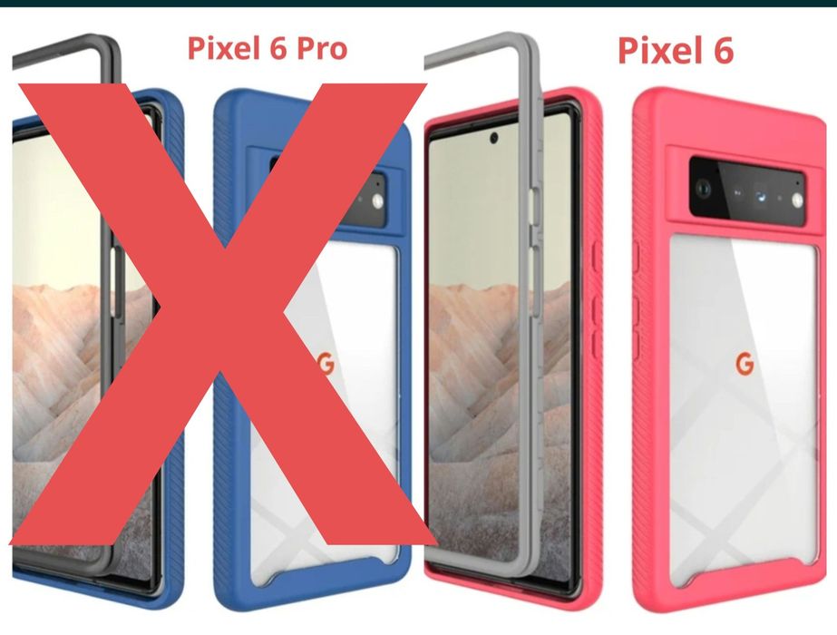 Чехол для Google  Pixel 6 Чохол Бампер Накладка