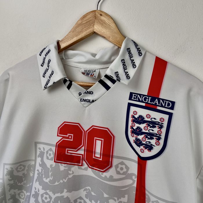 Koszulka Klubowa Umbro Anglia England Owen 20 Blockcore Y2k T-shirt