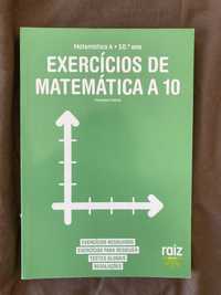 Livro de exercícios de Matemática