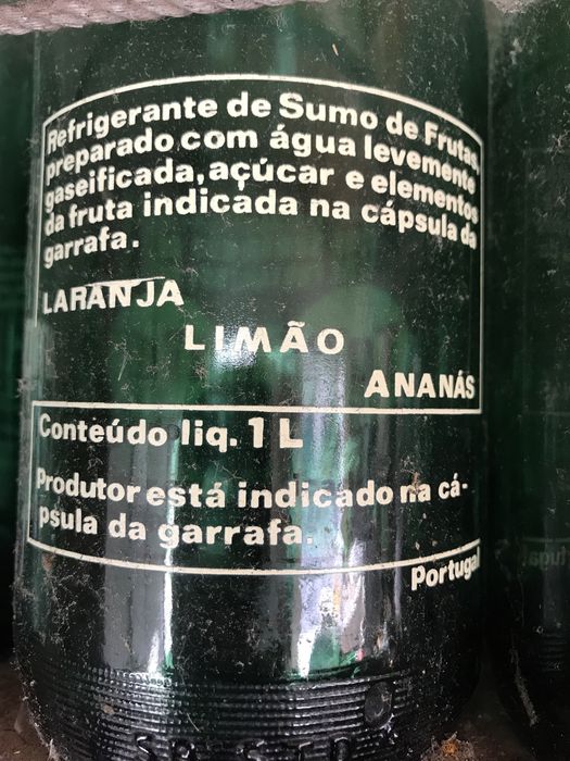 Garrafas pirogravadas vintage Totosumo