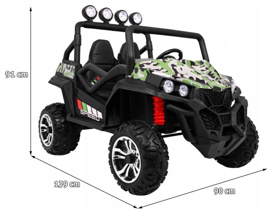 Buggy Auto Terenowe Na Akumulator 4X4 Strong Pa.s2588-Lift-Strong.camo