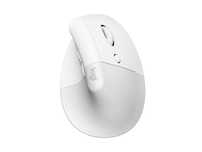 Mysz myszka bezprzewodowa LOGITECH Lift For Mac Biały
