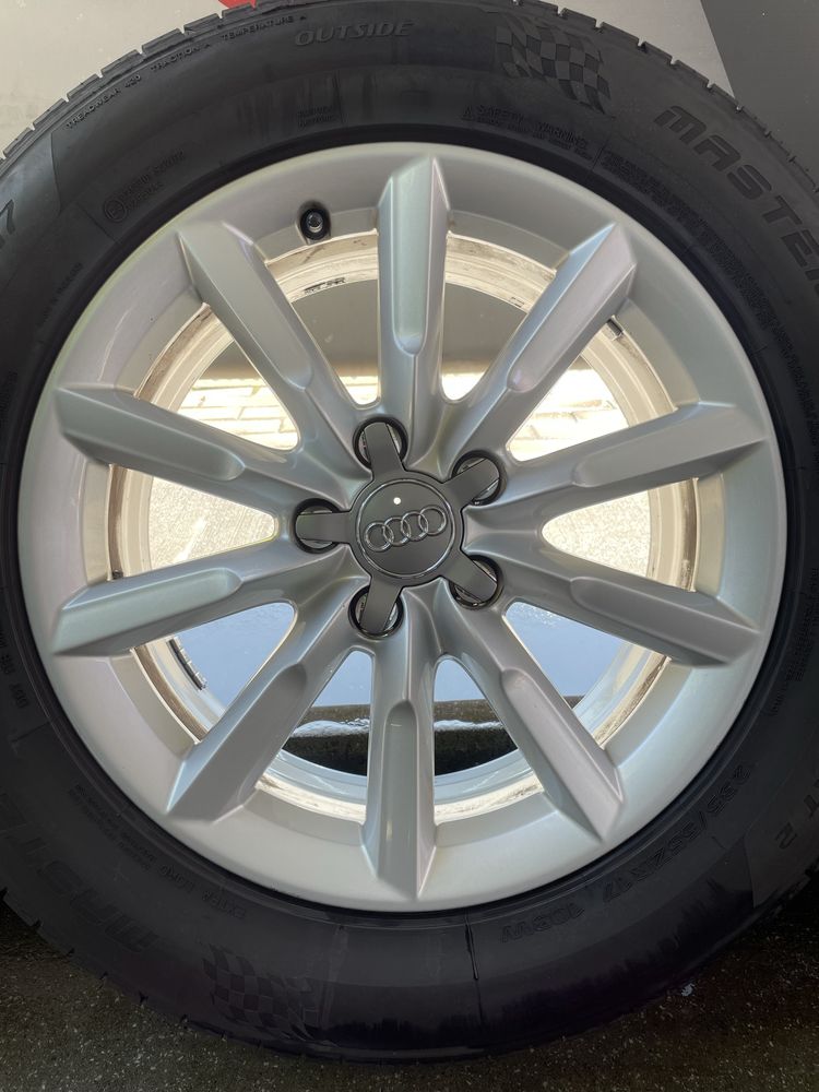 Oryginalne Felgi Audi Q3 17 Letnie Opony 2024 – Stan BDB