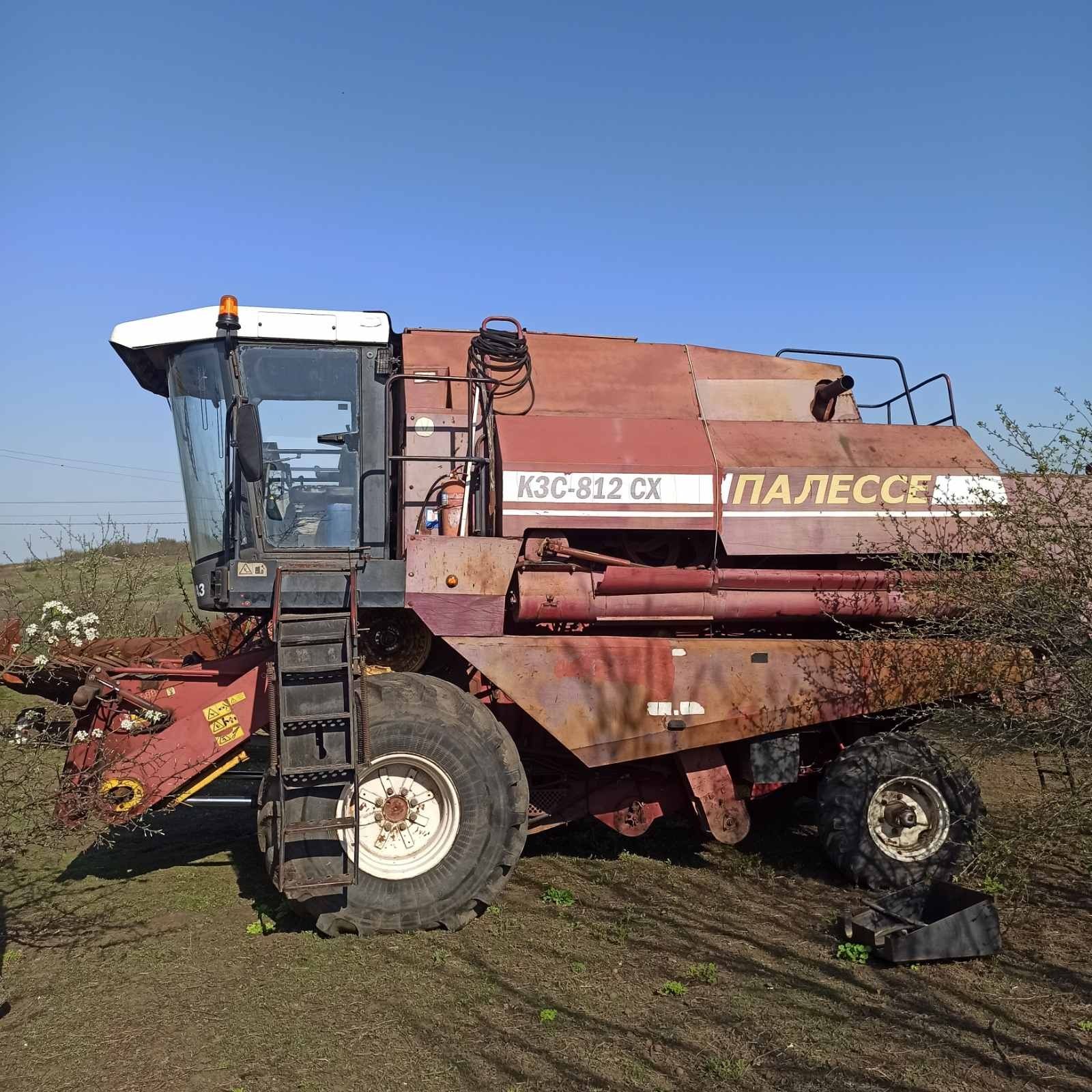 Комбайн Палессе 812 двигун МАН