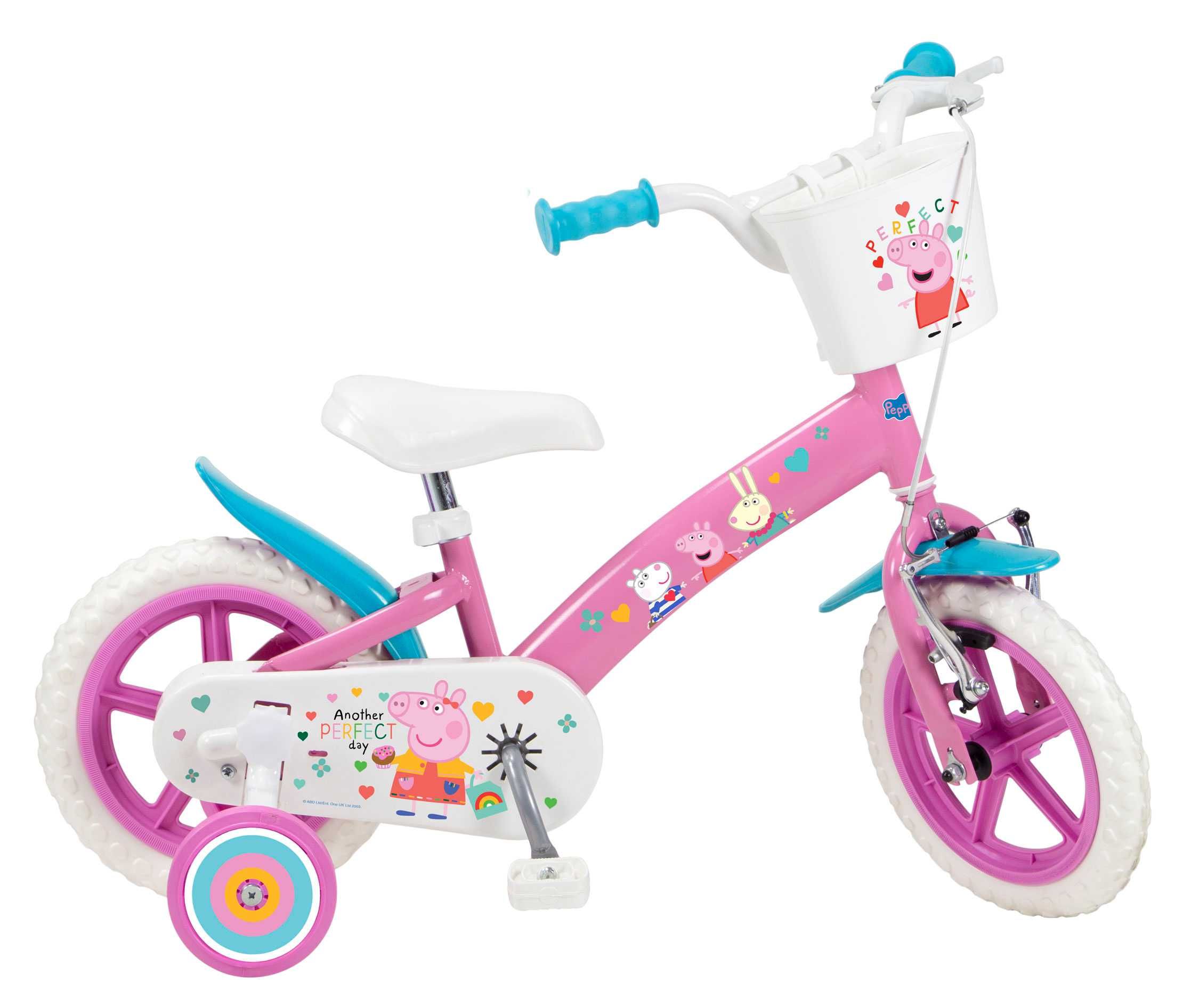 BICICLETA R12" PEPPA PIG para criança