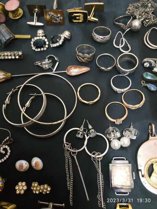 Бижутерия,часы,серебро