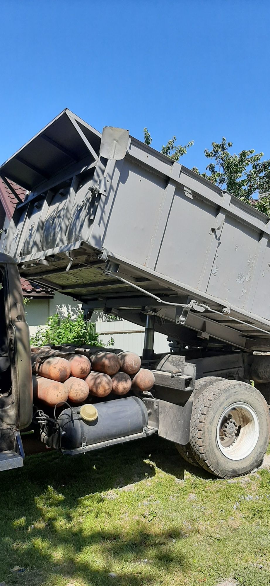 ЗІЛ ММЗ554М газ пропан, метан