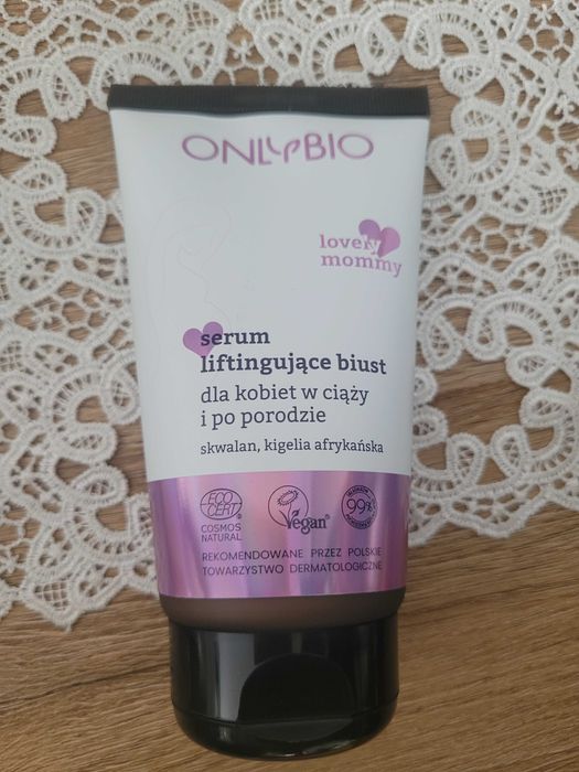 Zestaw olejek przeciw roztępom i serum liftingujace biust