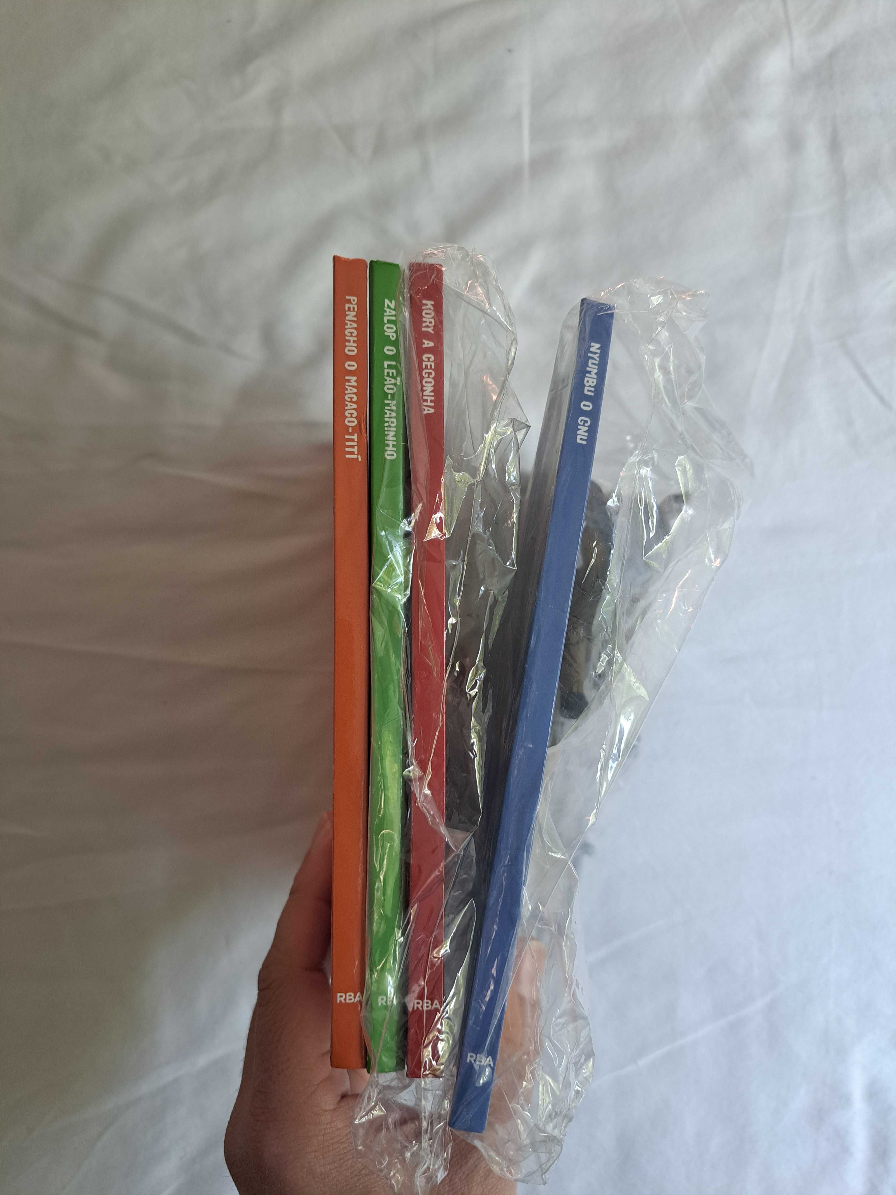 4 Livros - Coleção Os Meus Animais do Zoo - Novos!
