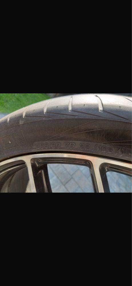 Koła felgi opony 22 cale ABSWheels Kumho Vredenstein BMW X6
