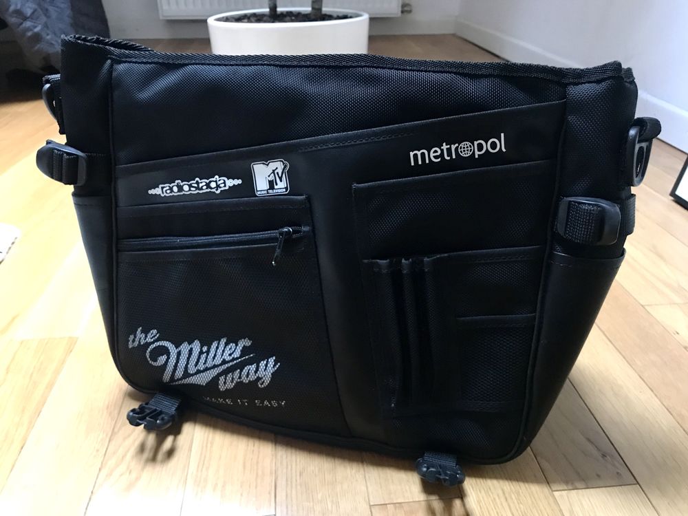 MILLER Music Tour USA torba na laptopa rzadka MTV super stan