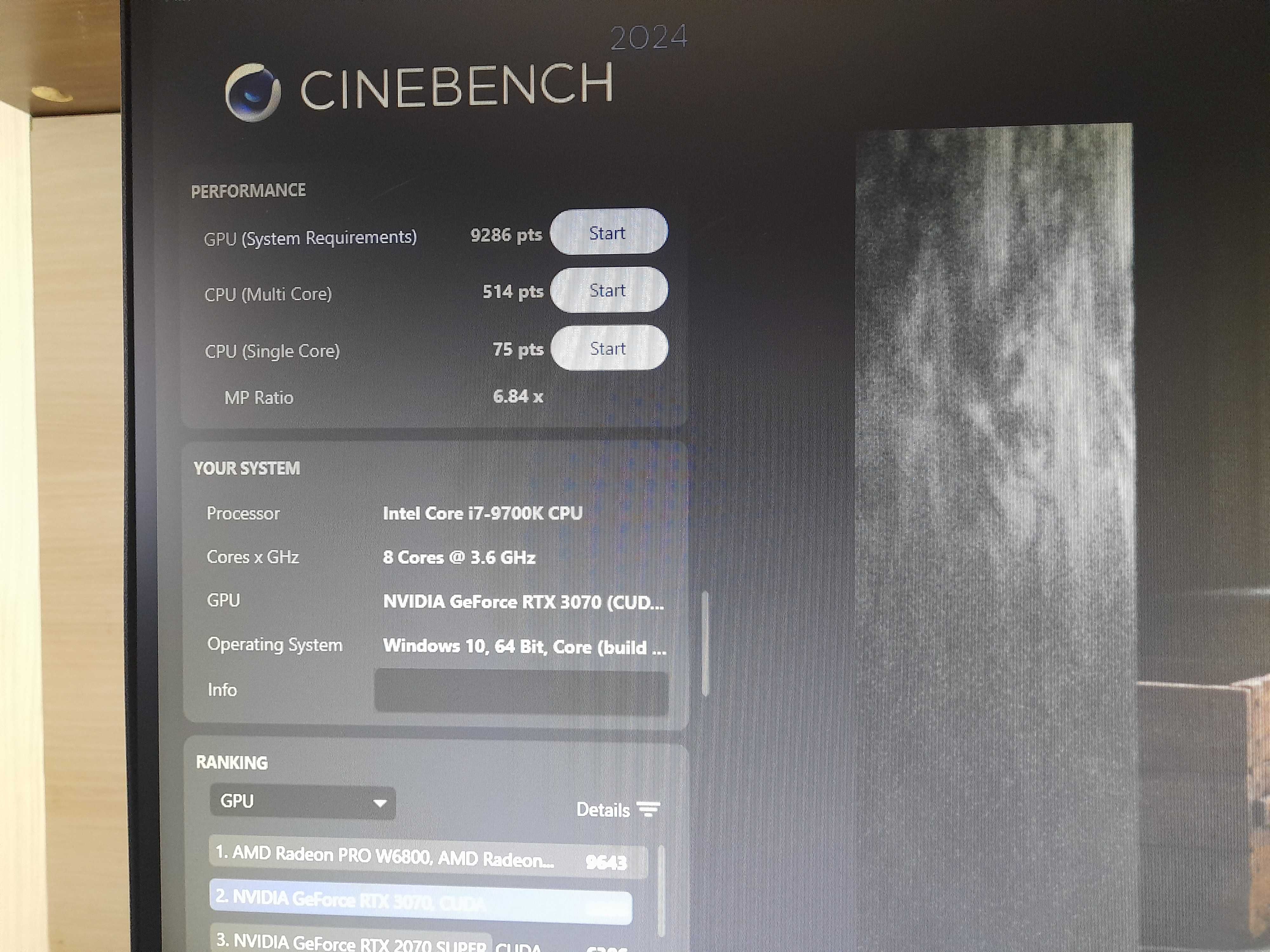 I7 9700K/16GB DDR4/RTX 3070/2TB SSD
