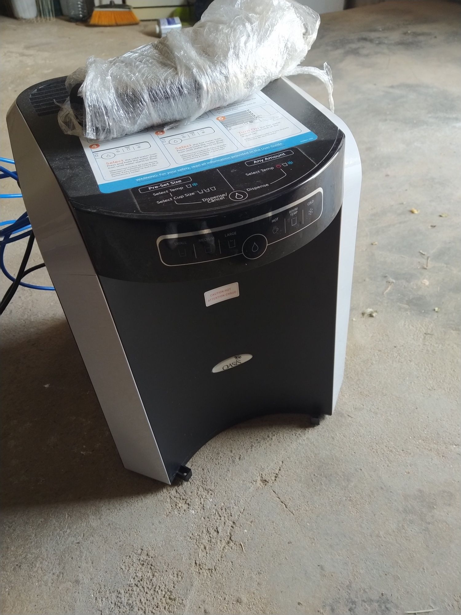 Dispensadora de água quente e fria