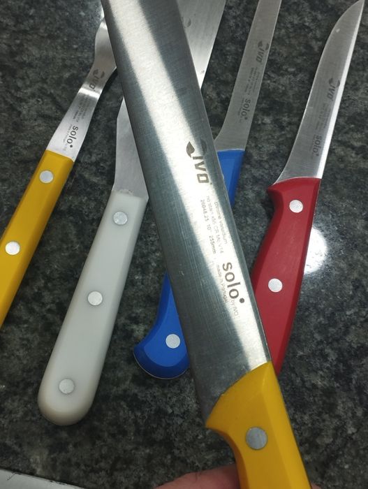 Conjunto de facas profissionais ivo solo