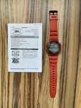 Zegarek czerwony CASIO AE1000