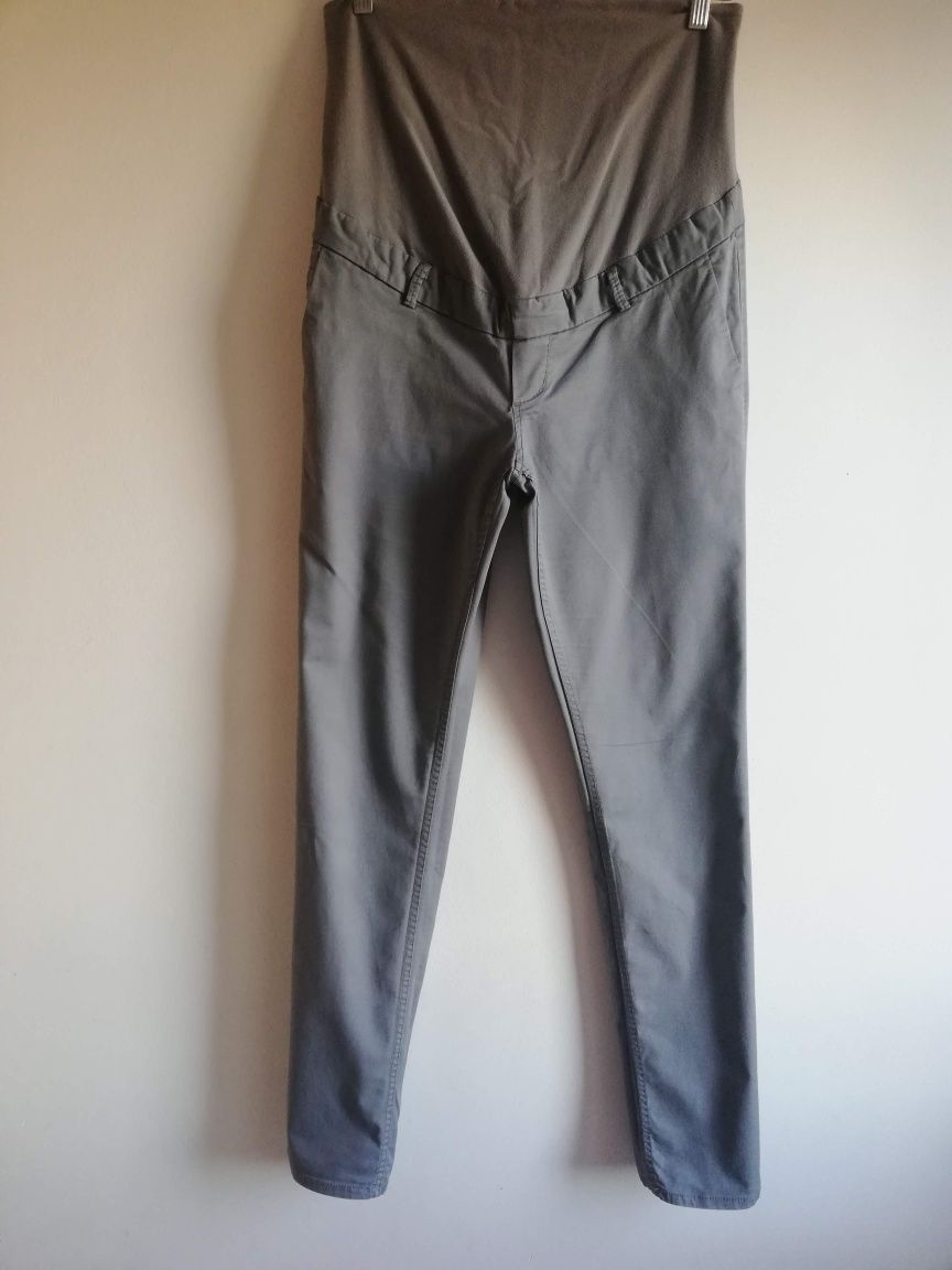 Zestaw ubrań ciążowych H&M, C&A (3xspodnie + spódnica)