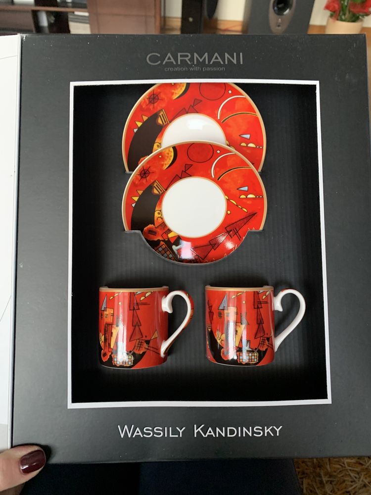 Carmani kpl. 2 filiżanek espresso - Wassily Kandinsky