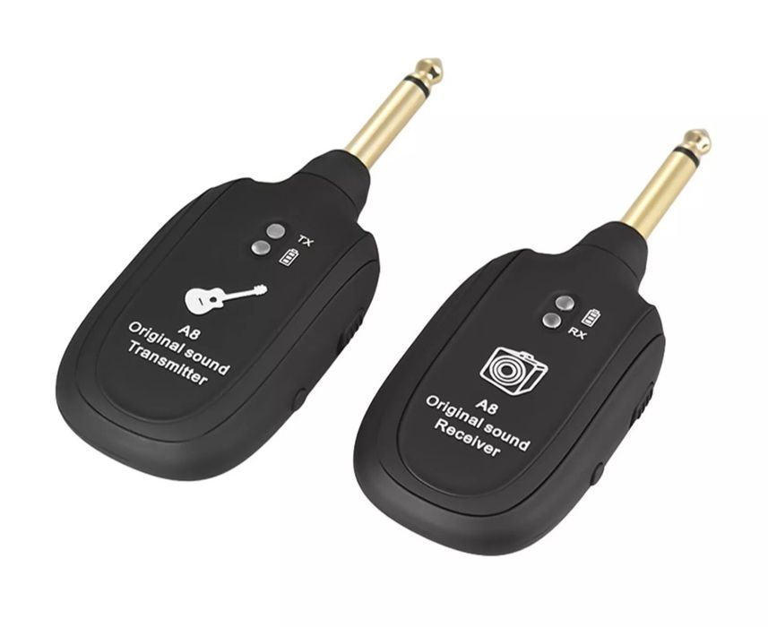 Kit de transmissão sem fios para guitarra, baixo,etc novo!