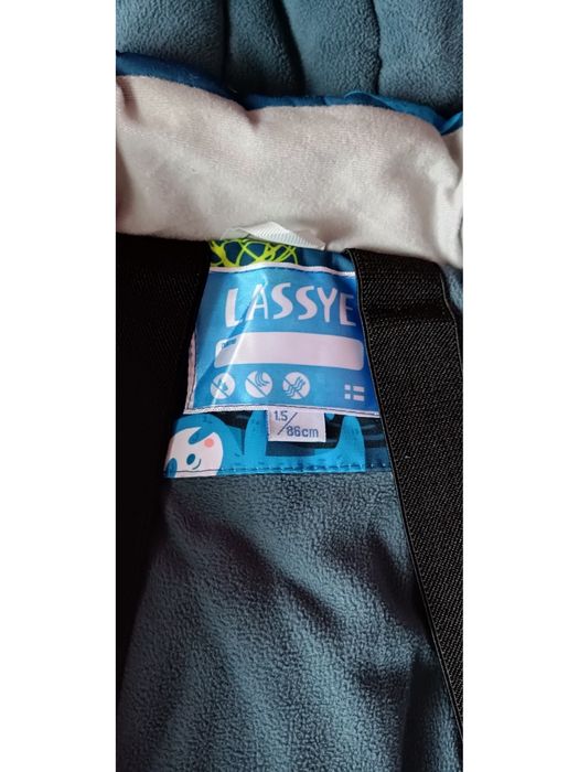 Зимовий дитячий теплий комбінезон з капюшоном розмір 80-86 см 1-2 роки