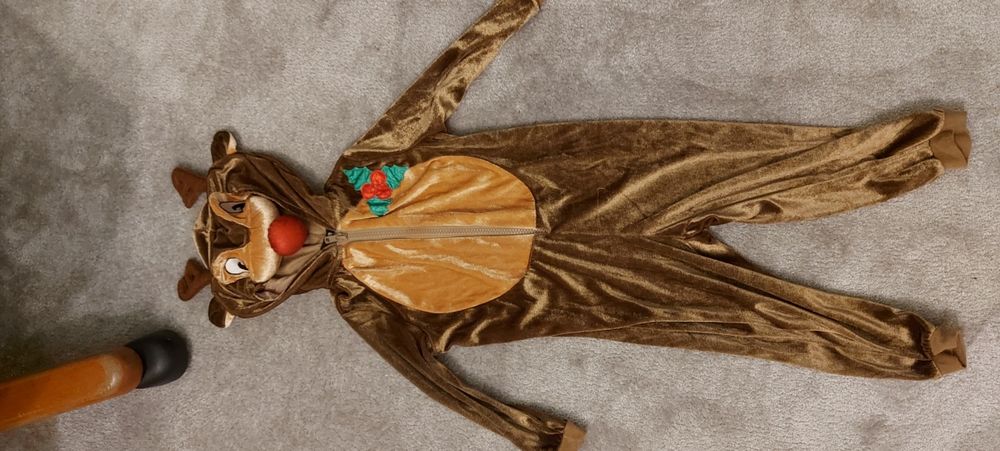 Stroj renifer przebranie kostium 1 rok 2 lata