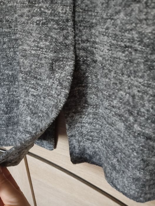 Kardigan, narzutka, długi sweter, r. 36