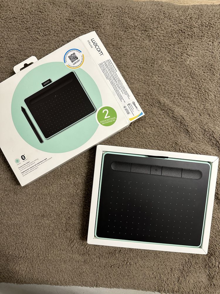 Графічний планшет WACOM S Bluetooth Pistachio (CTL-4100WLE-N)