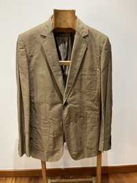 Blazer castanho novo Zara tam52