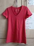 T-shirt / koszulka z dekoltem V / H&M / roz. S