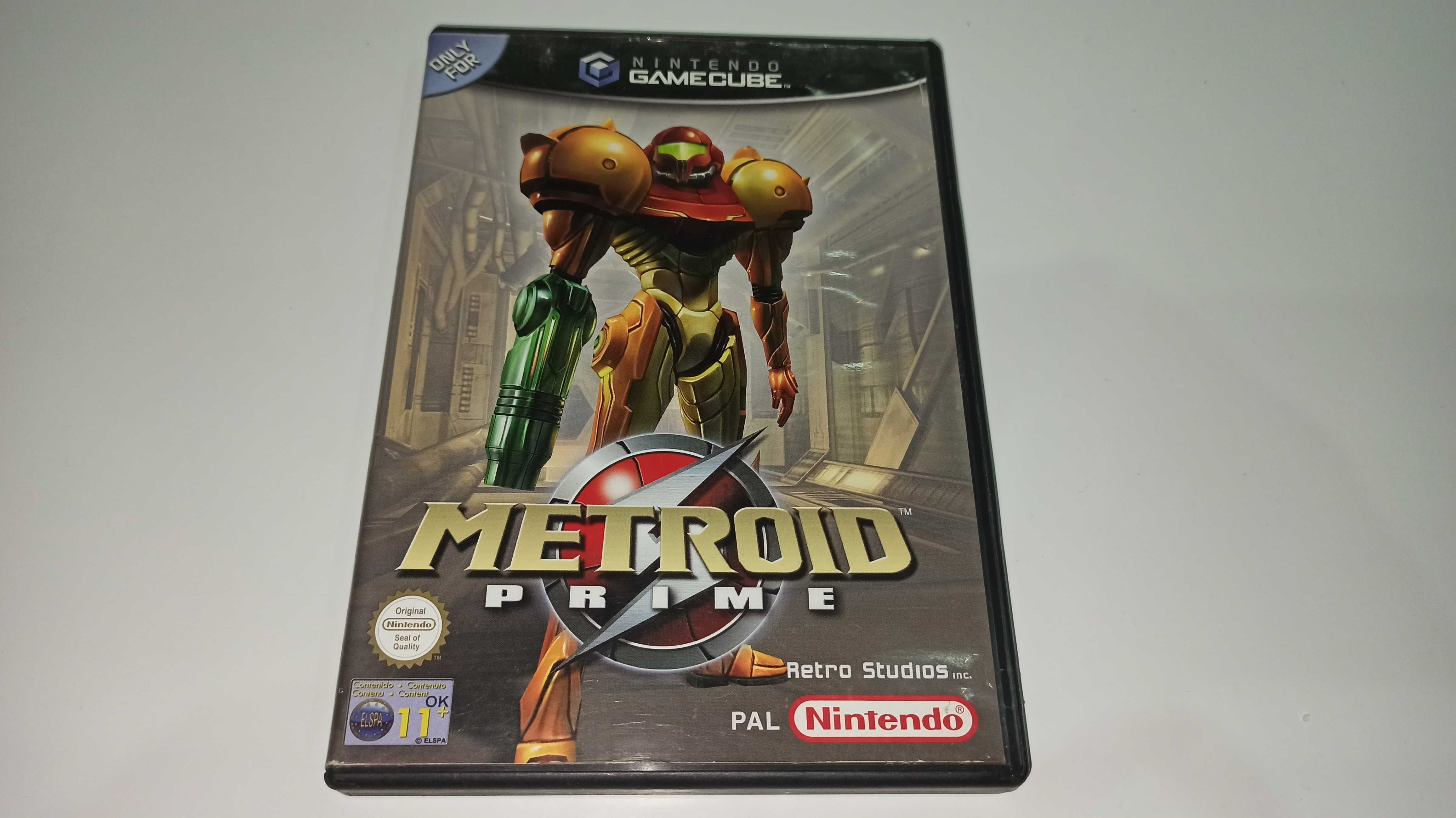 nintendo gamecube METROID PRIME wersja PAL unikat