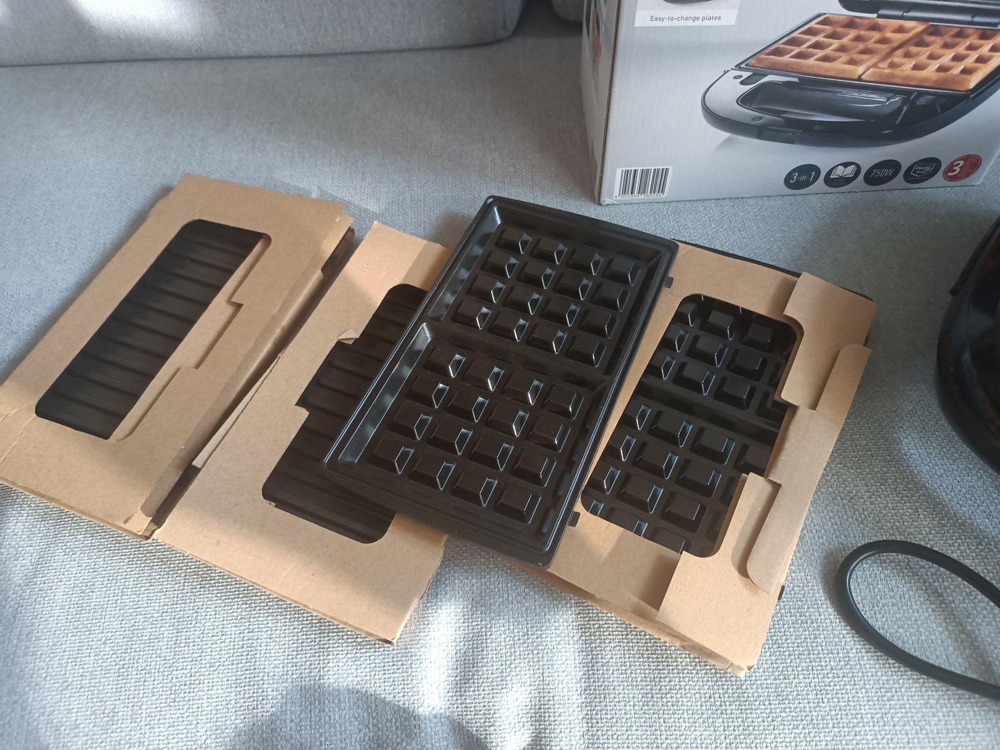 Opiekacz do kanapek 3w1 Lidl
