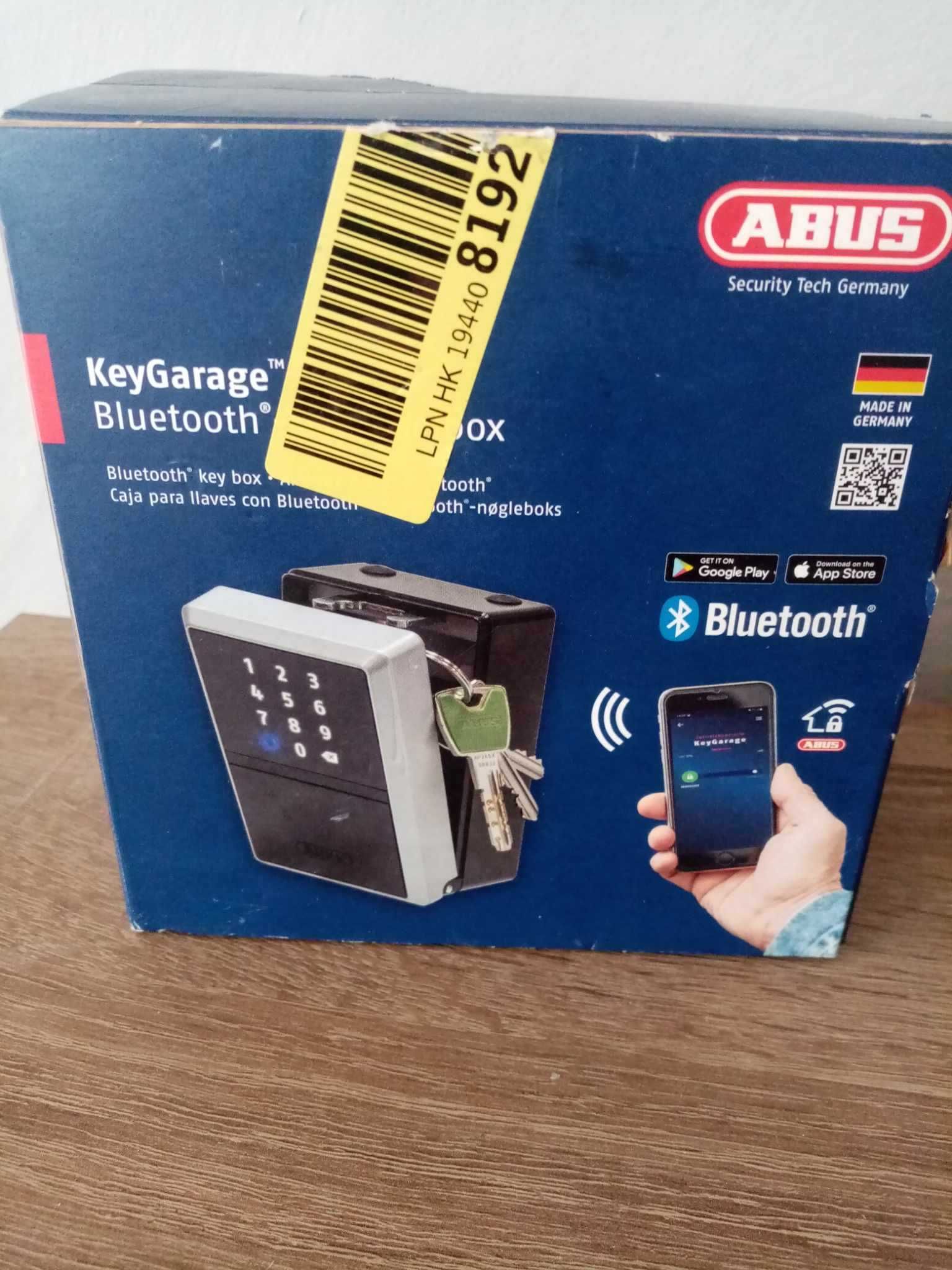 Sejf na klucze Abus Smart Bluetooth