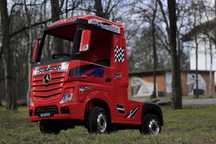TIR MERCEDES PROCABIN 24V Ciągnik Elektryczny Auto Akumulator 2 DZIECI