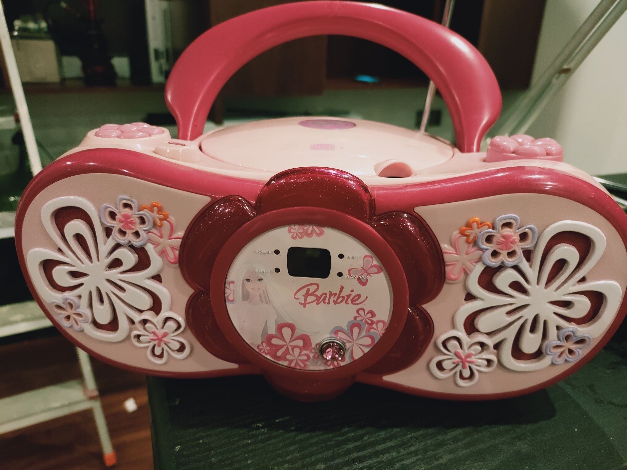 Rádio e CD marca Barbie