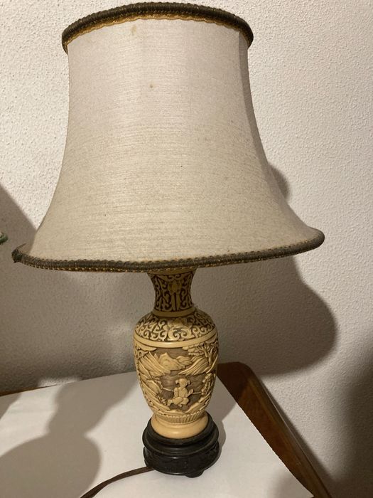 Candeeiros de mesa vontage artigos de coleccionador
