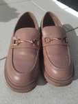 Buty mokasyny loefery Reserved r.37 kolor nude