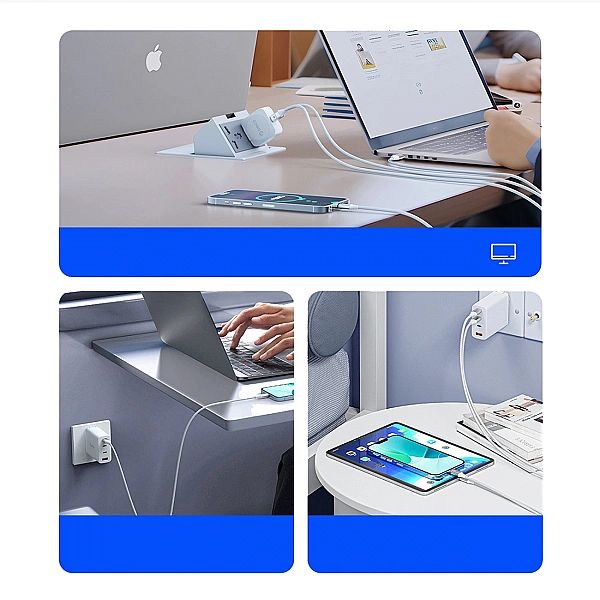 Kabel Orico CDX 100W 5A Power Delivery USB-C - USB-C 1m - biały