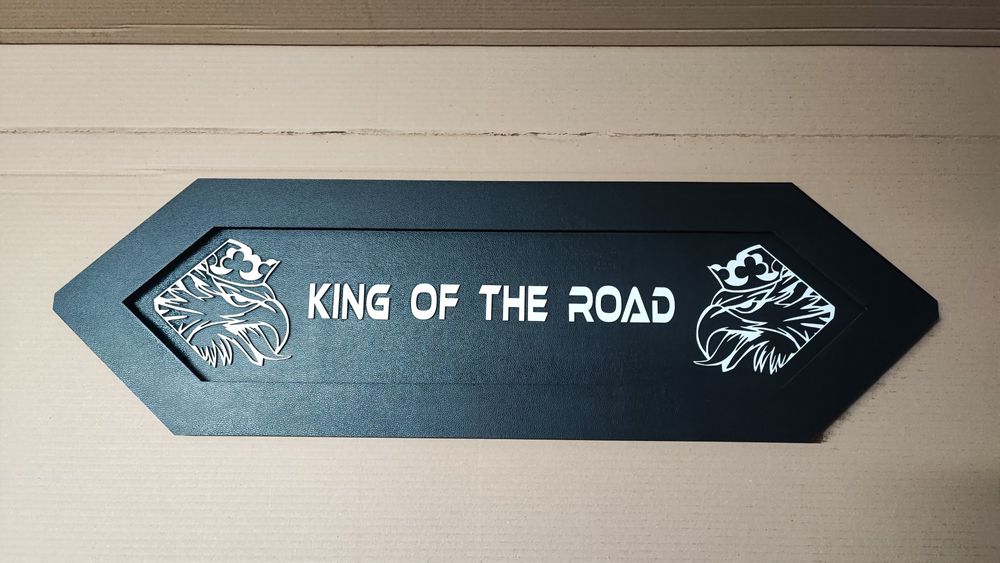 SCANIA Tablica LED Panel 3D Ekoskóra Logo TIR, nad łóżko