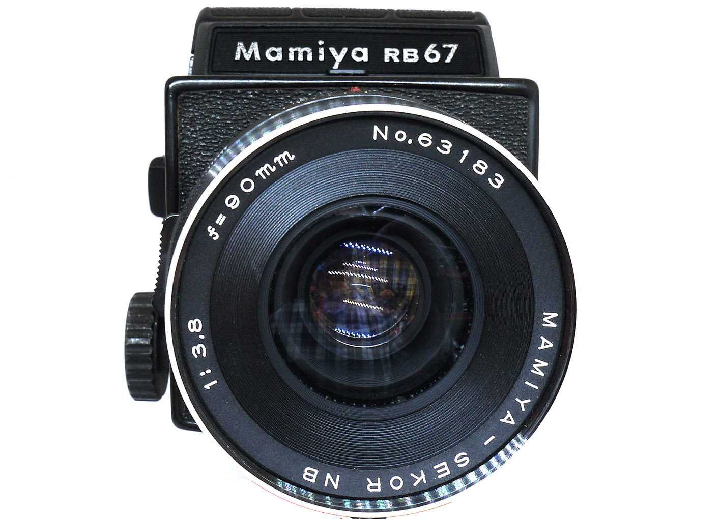 Mamiya RB 67 completa com objetiva 90mm