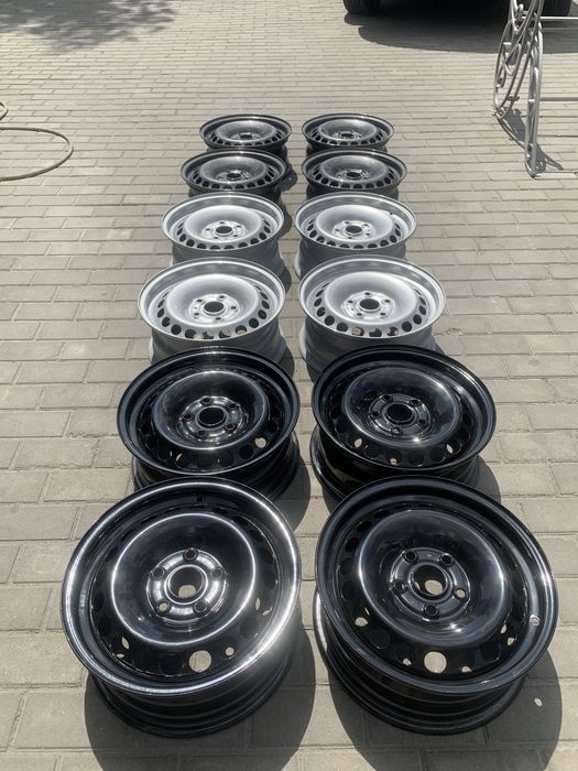 Диски R15 5х112 цо57,1 VW Audi Skoda ET37 ET45 в трех цветах в наличии