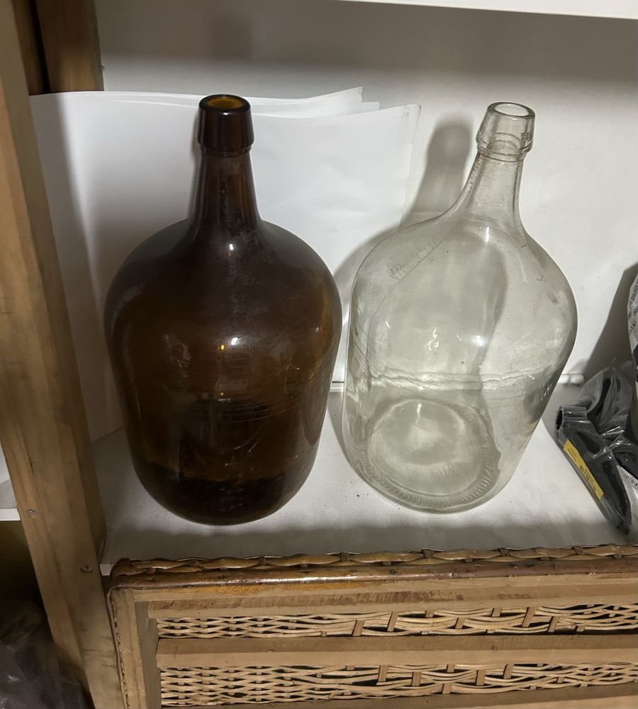 Garrafões vidro elegantes