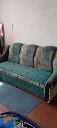 Мяка частина диван два крісла-ліжка