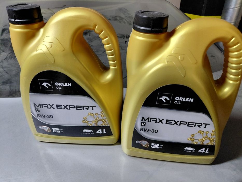 Olej silnikowy 2 x 4 litry Orlen MAX Ekspert V 5w30 5w-30
