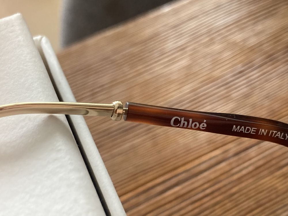 Chloe - okulary jak nowe, wymienne szkła komplet