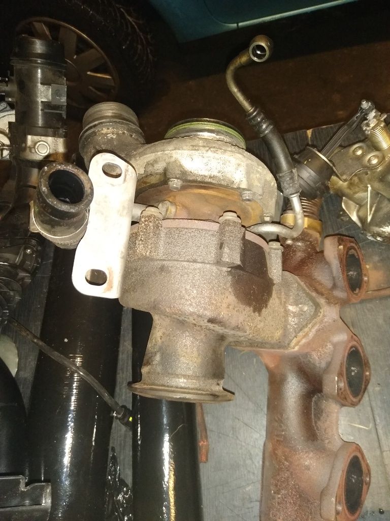 Turbina turbosprężarka BMW n47d20c N47T 184Km F10 F25 F30 f20 e90