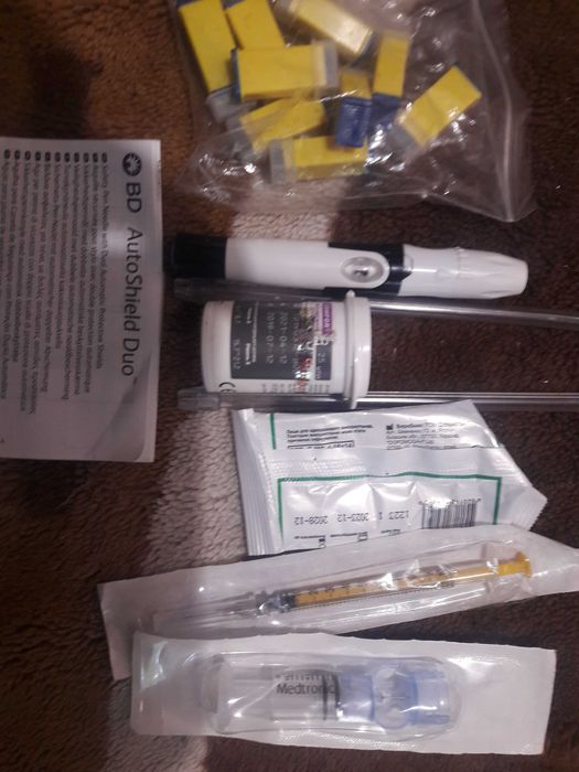 Інсулінові смужки і ручка