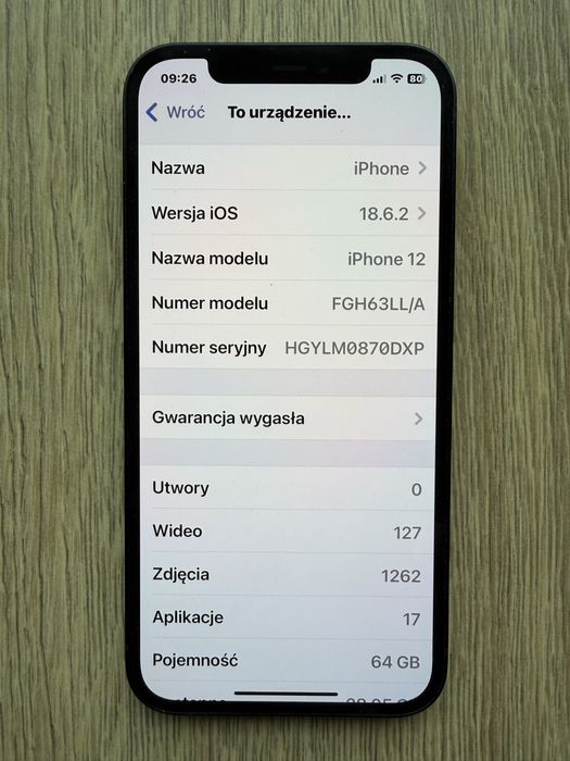 iPhone 12 64GB Black