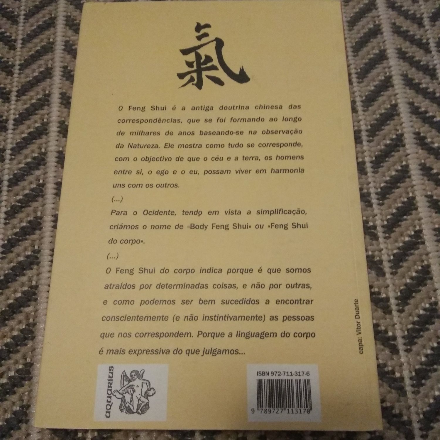 Livro "Feng shui do corpo" Chao-hsiu Chen